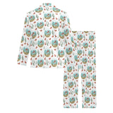 Goldfish Pattern Print Design 01 Men's Long Pajama Set