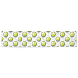 Tennis Pattern Print Design 05 Table Runner