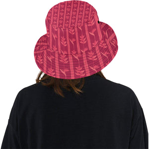 Heliconia Pink Pattern Unisex Bucket Hat