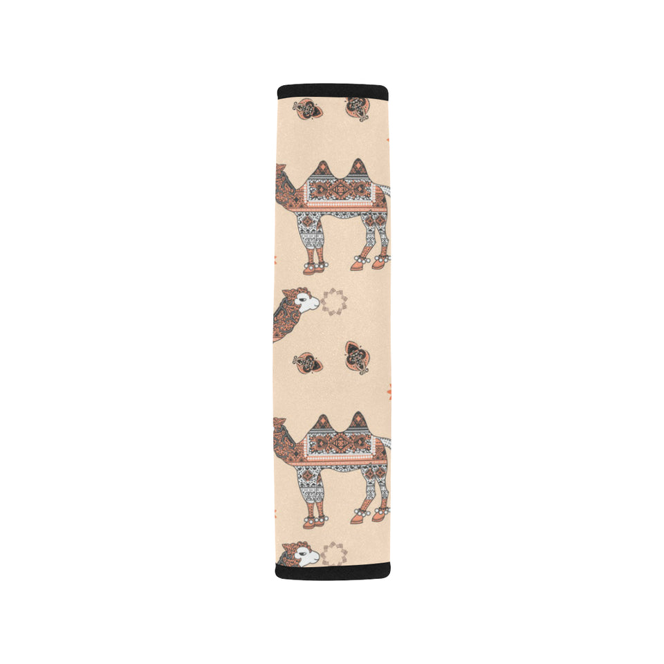 Camel Tribal Pattern Car Seat Belt Cover