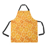 Sliced Orange Pattern Adjustable Apron