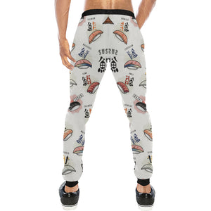 Sushi Japanese Pattern Unisex Casual Sweatpants