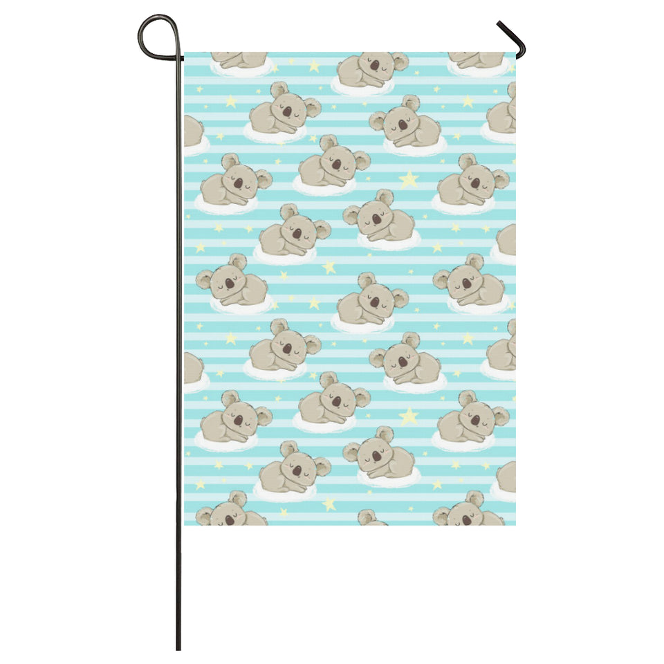 Sleep Koala Pattern House Flag Garden Flag