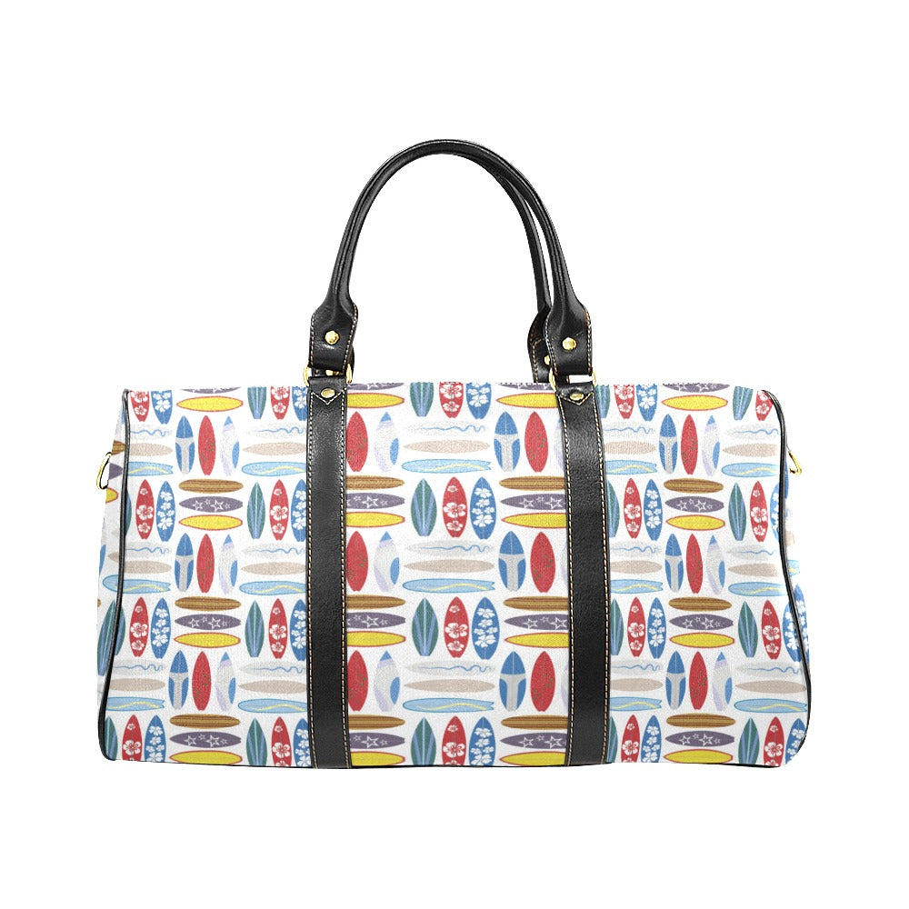 Surfboard Pattern Print Design 02 Travel Bag