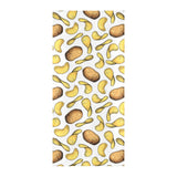 Potato Chips Pattern Print Design 01 Beach Towel