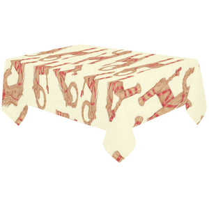 Yule Goat or Christmas goat Pattern Tablecloth