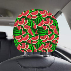 Watermelon Pattern Theme Car Headrest Cover