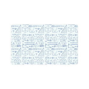 Math Pattern Print Design 03 Doormat