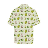 Coconut Pattern Print Design 04 Men's All Over Print Hawaiian Shirt (Model T58)