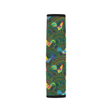 Rooster Chicken Pattern Theme Car Seat Belt Cover