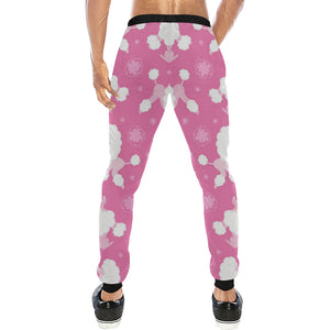 Poodle Pink Theme Pattern Unisex Casual Sweatpants