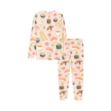 Sushi Pattern Background Kids' Boys' Girls' All Over Print Pajama Set