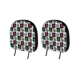 Apple Tribel Pattern Car Headrest Cover