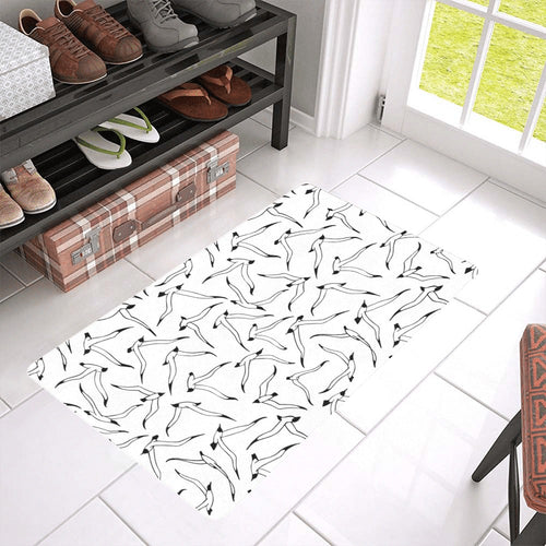 Seagull Pattern Print Design 04 Doormat