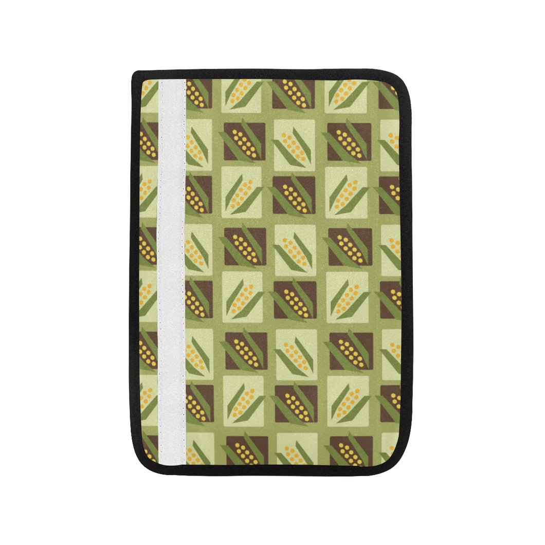 Corn Pattern Print Design 02 Car Seat Belt Cover