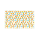 Giraffe Pattern Print Design 05 Doormat