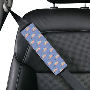 Pig Pattern Print Design 03 Car Seat Belt Cover