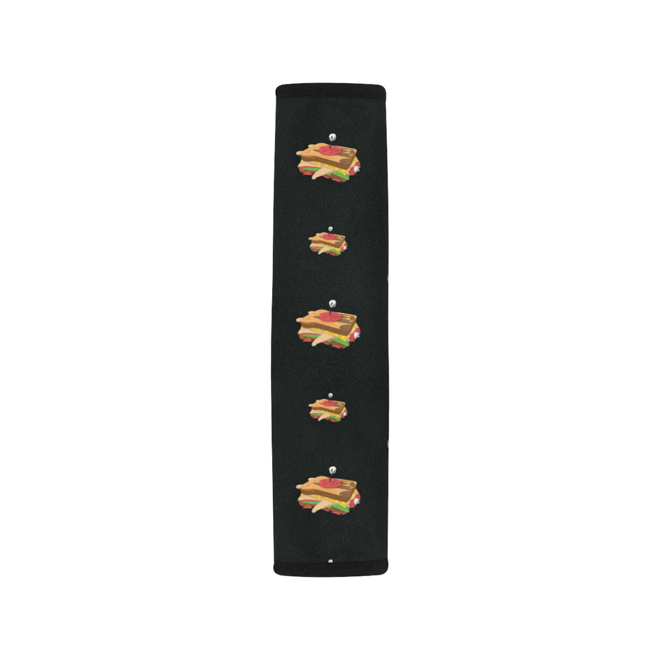 Sandwich Pattern Print Design 03 Car Seat Belt Cover