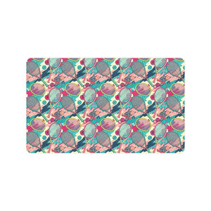 Tennis Pattern Print Design 01 Doormat