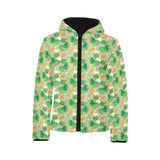 Pelican Pattern Print Design 05 Kids' Boys' Girls' Padded Hooded Jacket