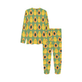 Papaya Pattern Background Kids' Boys' Girls' All Over Print Pajama Set