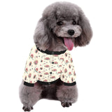 Snail Pattern Print Design 04 All Over Print Pet Dog Round Neck Fuzzy Shirt