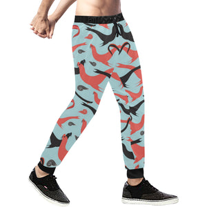 Sea Lion Pattern Theme Unisex Casual Sweatpants