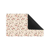 Eiffel Tower Pattern Print Design 03 Doormat