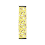 Fried Eggs Pattern Print Design 03 Car Seat Belt Cover