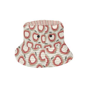 Red Apple Pattern Unisex Bucket Hat