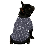 Swallow Pattern Print Design 02 All Over Print Pet Dog Round Neck Fuzzy Shirt