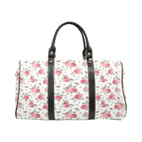 Rose Pattern Print Design 02 Travel Bag