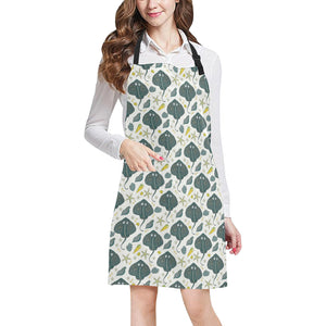 Stingray Pattern Print Design 03 Adjustable Apron