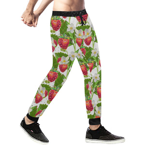 Strawberry Pattern Unisex Casual Sweatpants