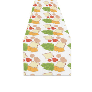 Sandwich Pattern Print Design 02 Table Runner