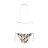 Toucan Flower Pattern Sexy Bikinis Two-Pieces Swimsuits