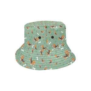 Beagle Bone Pattern Unisex Bucket Hat