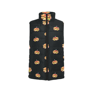 Sandwich Pattern Print Design 03 Men's Padded Vest