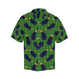 Eggplant Pattern Print Design 04 Men's All Over Print Hawaiian Shirt (Model T58)