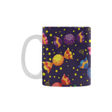 Candy Star Pattern Classical White Mug (FulFilled In US)