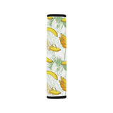 Banana Pattern Background Car Seat Belt Cover