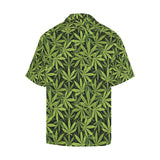 Canabis Marijuana Weed Pattern Print Design 03 Men's All Over Print Hawaiian Shirt (Model T58)
