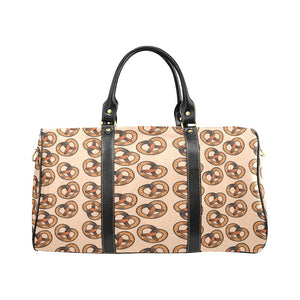 Pretzels Pattern Print Design 02 Travel Bag