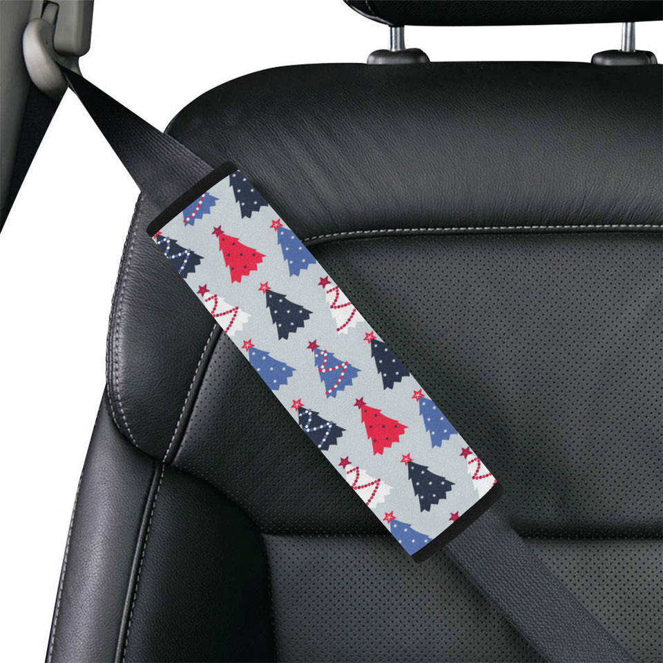 Christmas Tree Star Pattern Car Seat Belt Cover