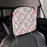 Heart Tribal Pattern Car Headrest Cover