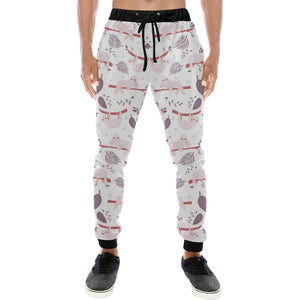 Sloth Leaves Pattern Unisex Casual Sweatpants