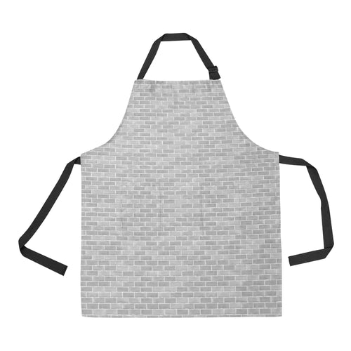 Brick Printed Pattern Print Design 01 Adjustable Apron