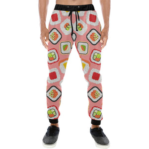 Sushi Roll Pattern Unisex Casual Sweatpants