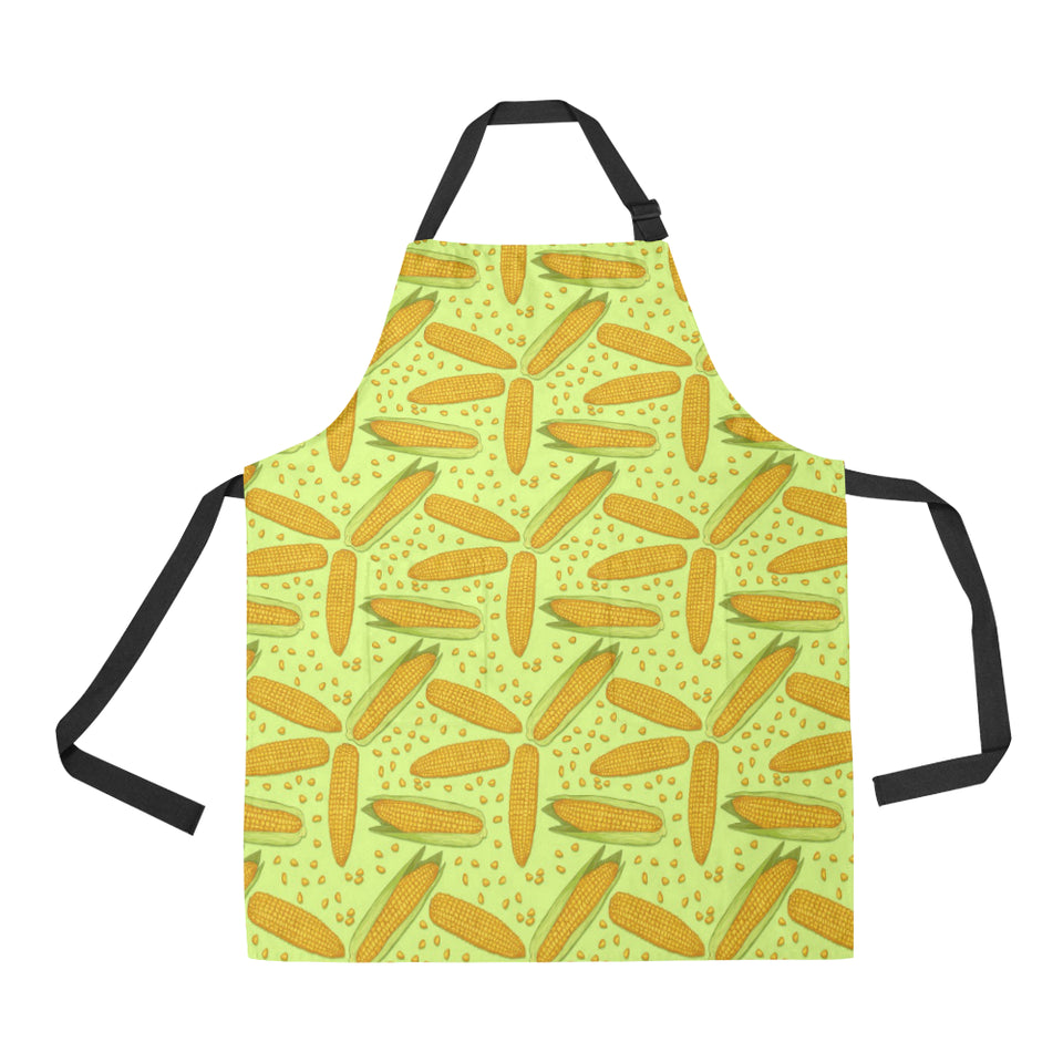 Corn Pattern Print Design 03 Adjustable Apron