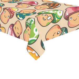 Mushroom Pattern Tablecloth